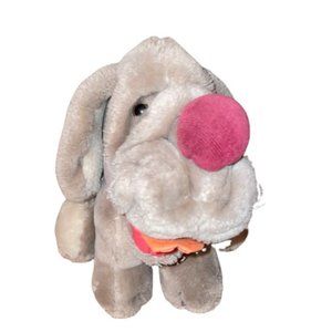 Vintage Wrinkles Dog Plush Toy 9” 1980s Ganz
